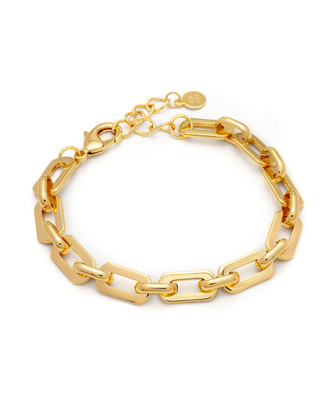 アクセサリー  ORDER Chunky C Chain Bracelet Preorder - Chunky Box Chain Bracelet – crystalsandco