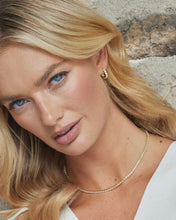 Bezel Set Mini Hoops - 14ct gold filled