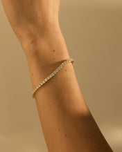 New! Clear Tennis Bracelet JC