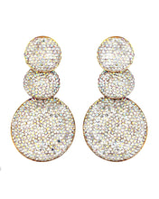 A/B three drop earrings