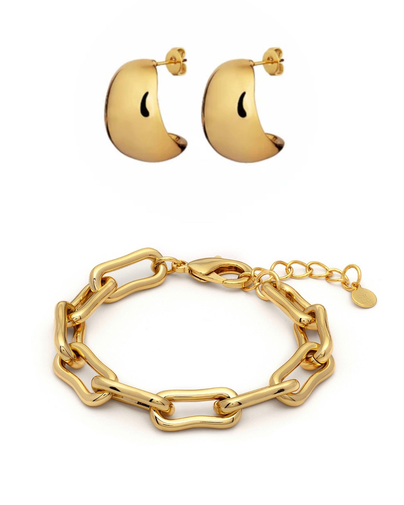Lisa Favourites Bundle - Flow Bracelet / Bubble Earrings
