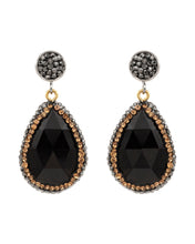 Onyx/ Black Drop Earrings