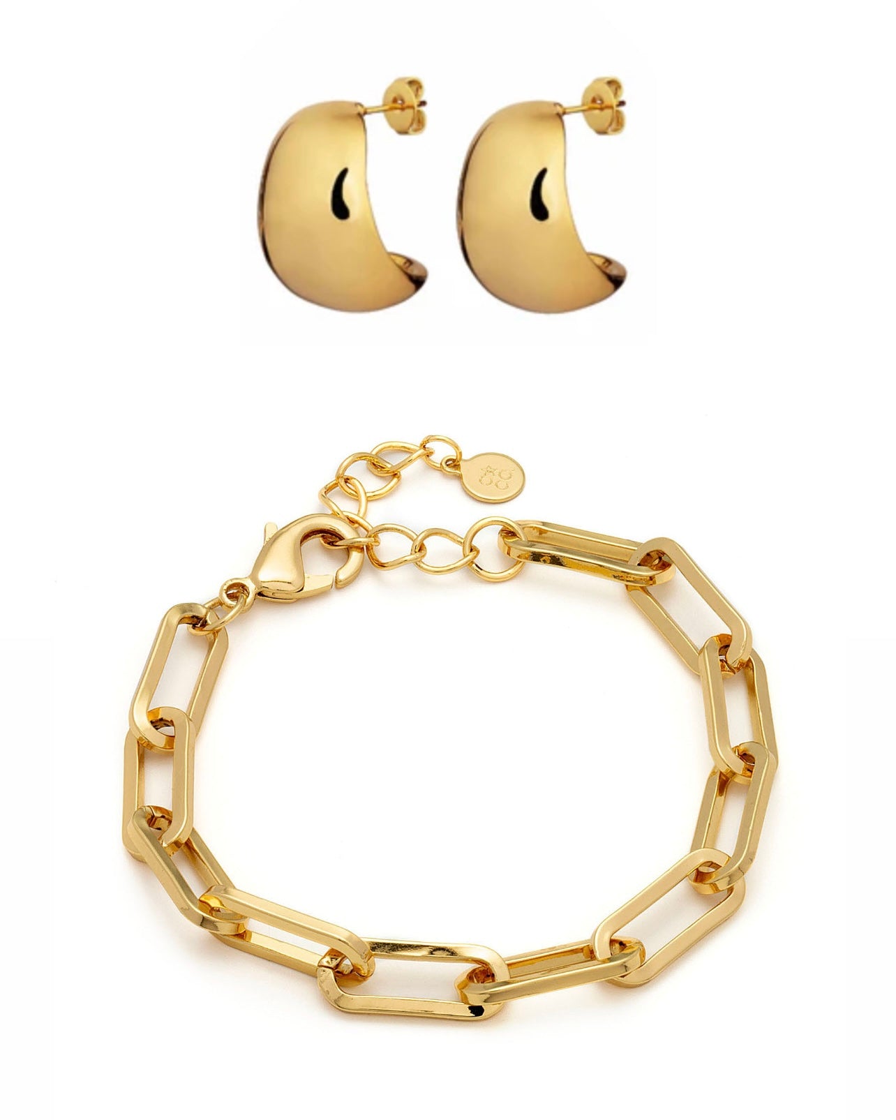 Lisa favourites Bundle - Paperclip Bracelet / Mini bubbles
