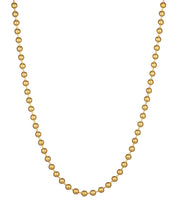 Gold Ball Chain Necklace - 14ct Gold Filled – crystalsandco