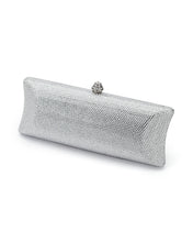 New! Long Clear Crystal Clutch