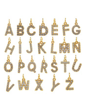 New! Mini Crystal Letter Necklace