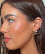 New! BR Double Row Drop Earrings