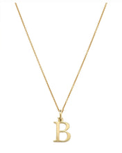 New! Mini Gold Letter Necklace A-Z