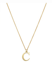 New! Mini Gold Letter Necklace A-Z
