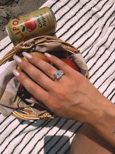 New - Double Stone Ring BR