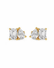 New! Double Stone Studs