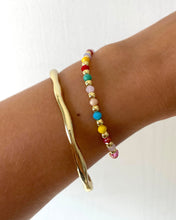 Multi-coloured Bead Bracelet