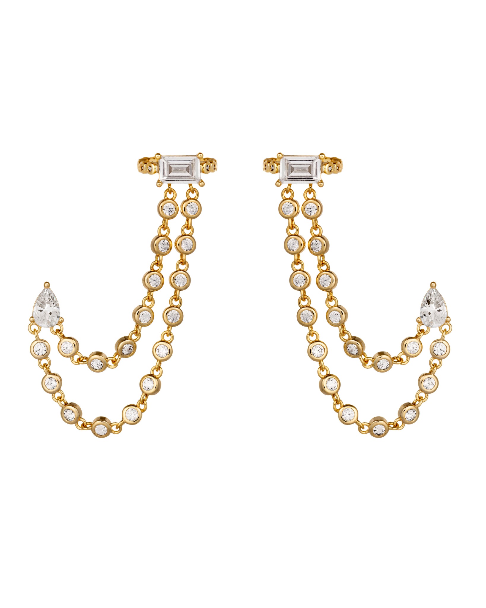 New - Cascade Cuff Earring BR