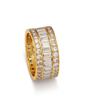 Sample Sale - Encrusted Baguette Ring