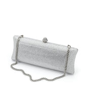 New! Long Clear Crystal Clutch