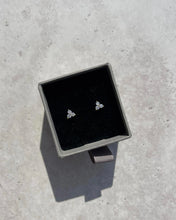 Diamond Trilogy Stud Earrings
