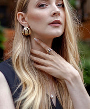 Gold & Silver Flow Ring set