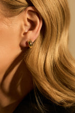 New! Double Hoop Huggies JC