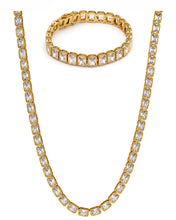 Preorder - Emerald Cut Tennis Set