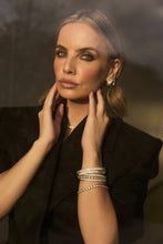 New! Pave Station Bangle JC