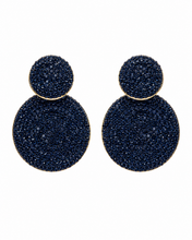 New! Half Price Navy Blue Double Drops