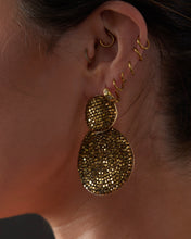 Aurum Gold Double Drop Earrings
