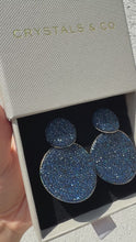 Navy Blue Double Drops