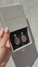 Sample Sale - Mocha Cabochon Earrings
