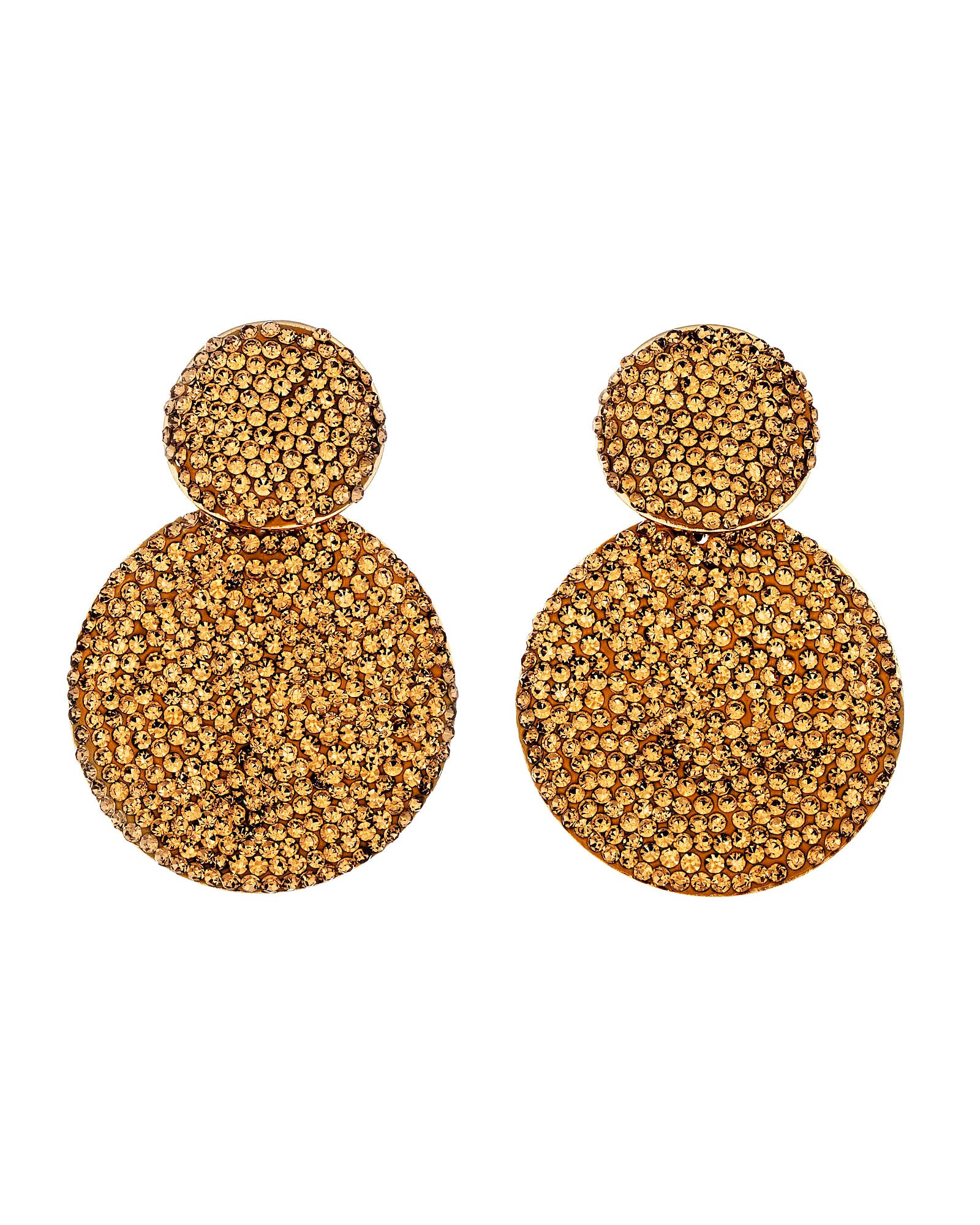 Gold Double Drop Earrings