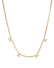 Preorder - Mama Crystal Necklace Gold