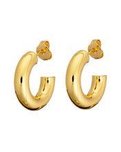 Medium Chunky Gold Hoops