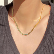 Special Offer - Thick Gold Herringbone Necklace