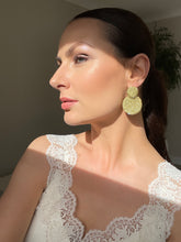 Baby Yellow Double Drop Earrings