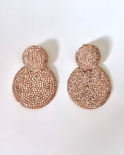 Peach Double Drop Earrings