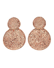 Peach Double Drop Earrings